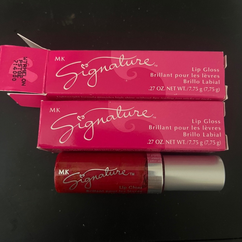 New Mary Kay Lot of 2 Signature Lip Gloss - WATERMELON